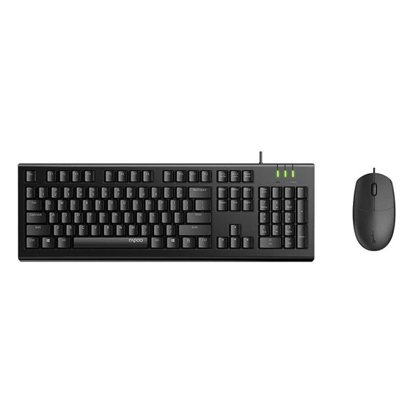 ست موس و کیبورد با سیم Rapoo X125s Pro