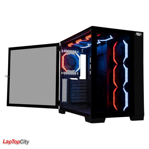 کیس گیمینگ اوست مدلAWEST GT-AQ14-MB GAMING CASE