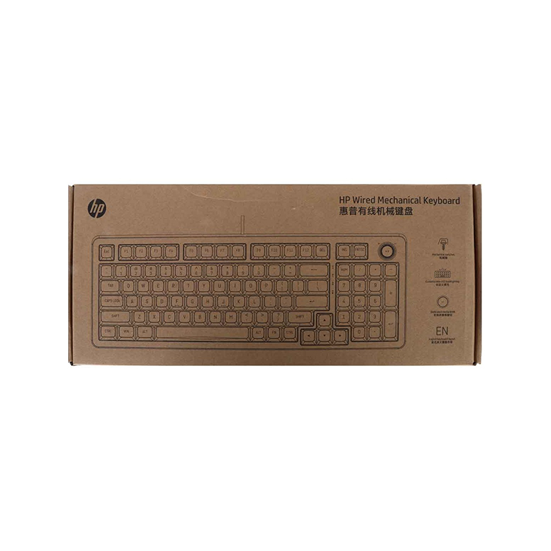 کیبورد گیمینگ اچ پی مدل HP wired mechanical keyboard K10G 98L